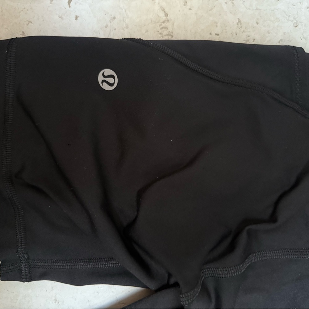 lululemon athletica High-Rise Black Bike Shorts - Picture 7 of 8